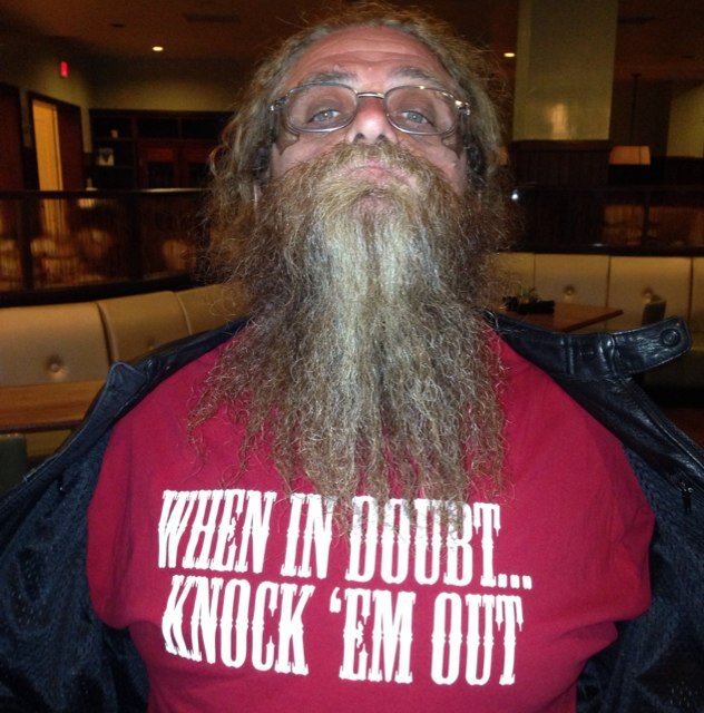 WHEN IN DOUBT KNOCKEM OUT