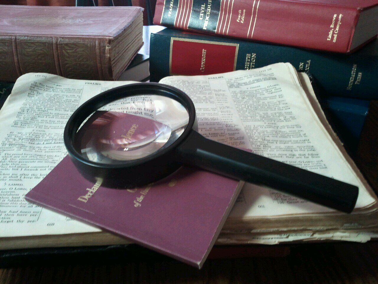 Current Issues; Relevant Law; Biblical Lens