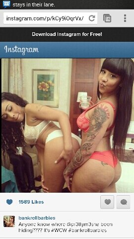 Just a bunch of bad girls who get money everyday.....follow us on IG @Bankrollbarbies