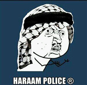 The official Haraam Police ️
