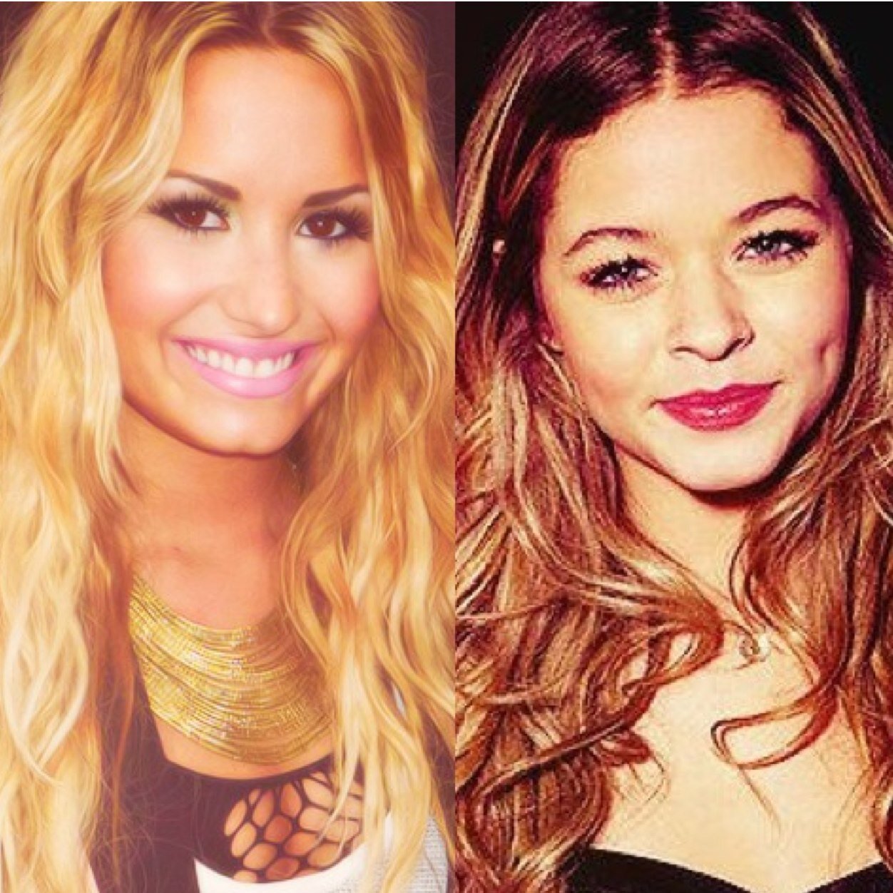 Demi e Sasha xd |Non provare pietà per i morti, Harry. Prova pietà per i vivi e soprattutto per coloro che vivono senza amore| il limit ci ama hihi