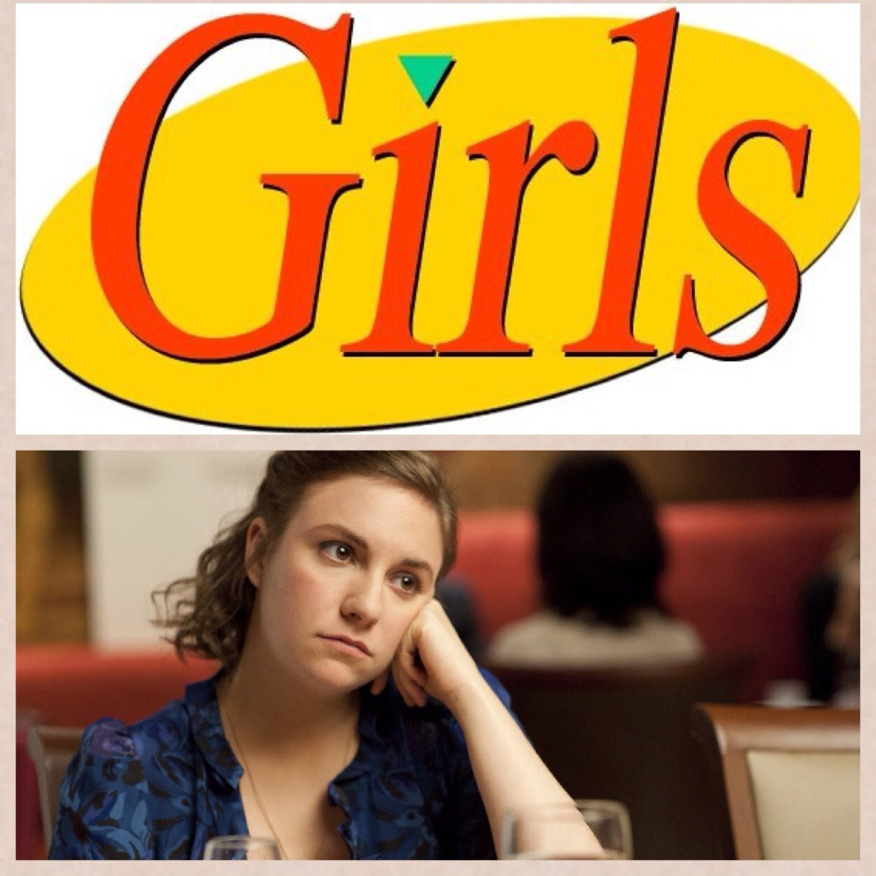 What if Lena Dunham and co. met up with Jerry Seinfeld and friends.