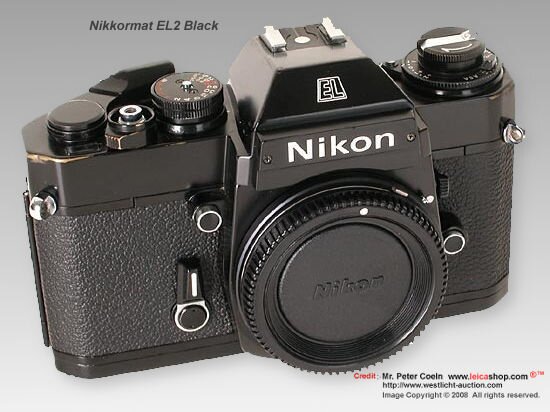vendedor de produtos online no mercado livre.  Nikon EL2 foi fabricado 1977-1978.
Vendo :RS 500,00