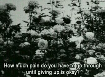 - The worst things in life come free to us. || Depressed. || Dutch. || Dying. || 14 years old.
