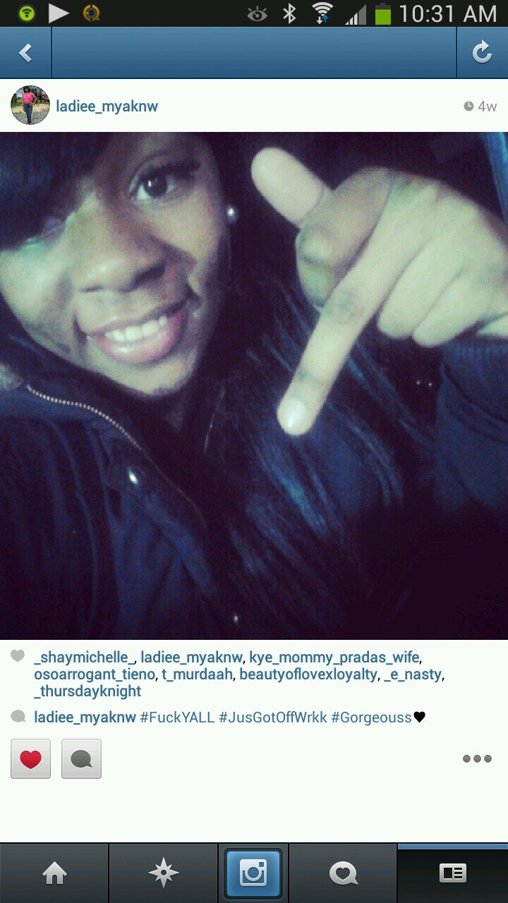 #Mekaaa Patrice 18 ♥ , liveee & learnn. . . .IAM Loyalty :) , 2014 seniorr #RAMNationn ♥♡