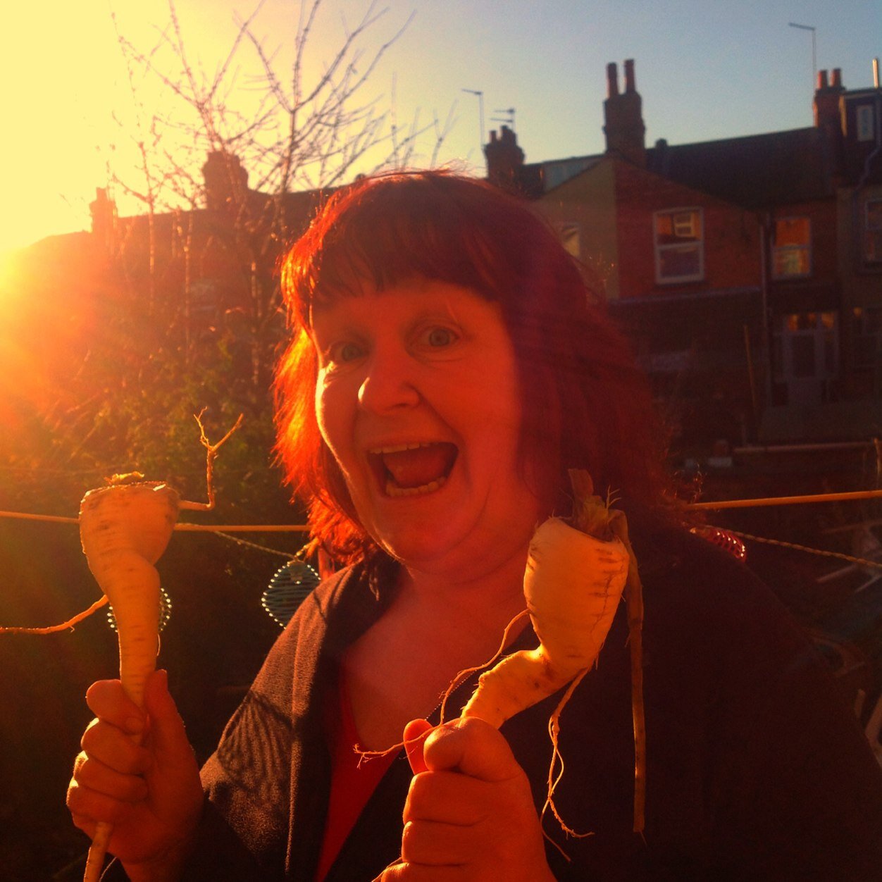 Allotment gardener, darts player and mum of 4 girls