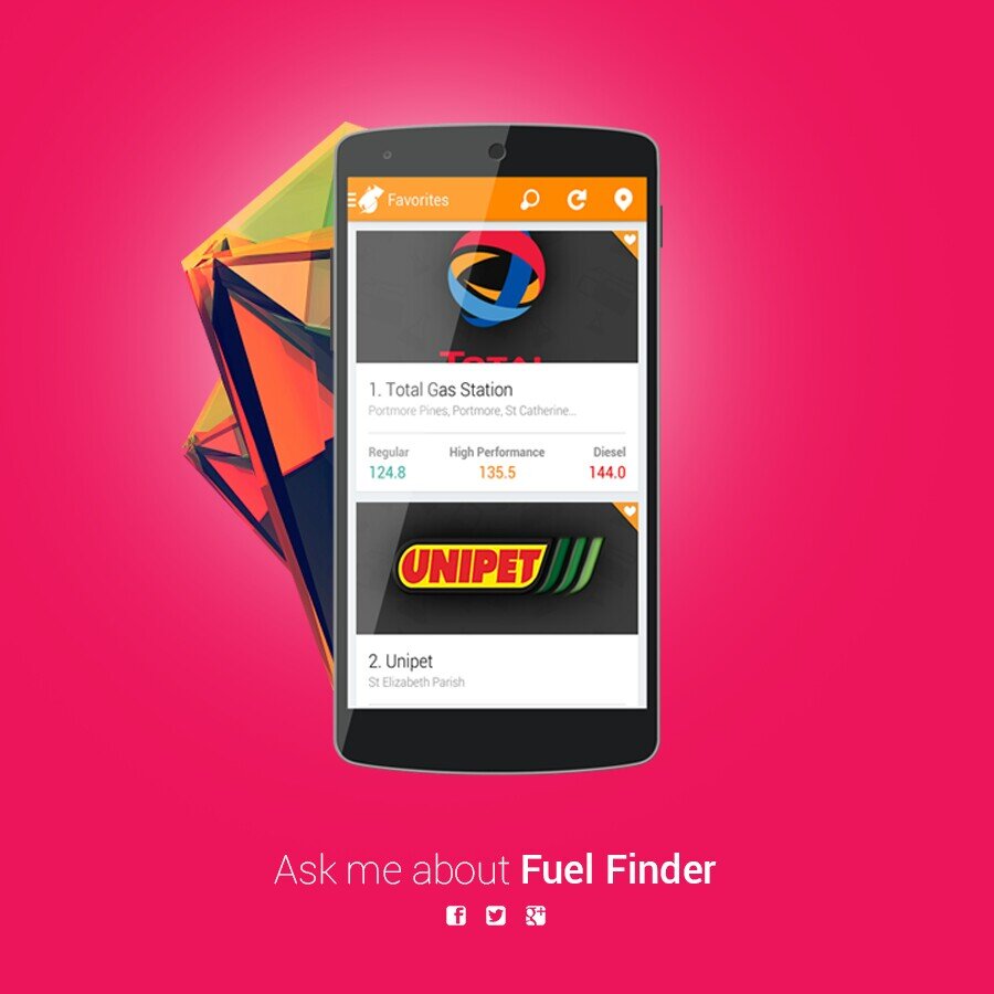 Fuel Finder is a community of drivers assisting each other to find affordable gas prices across Jamaica. A must have application for all drivers.