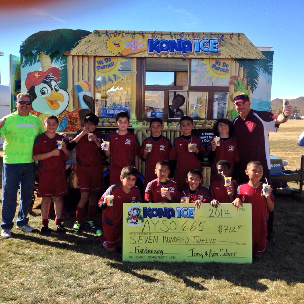 konaicevv's profile picture. KONA ICE of The VICTOR VALLEY LLC is; FUNDRAISING, FESTIVALS,  SPORTS LEAGUES, REWARDS DAYS at SCHOOL, CORPORATE EVENTS, PARTIES.