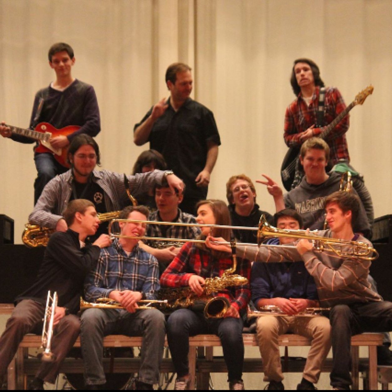 Go green for bigcheeks the award winning show band for CHHS very own Show choirs ND and IRI