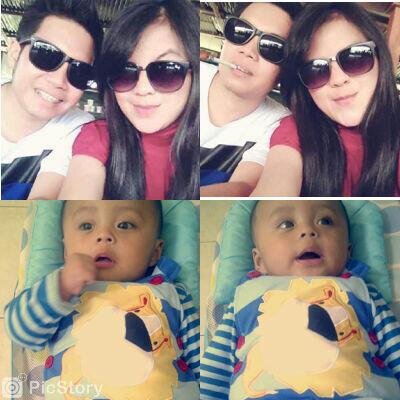 Married with @puzianto / my baby boy Nagatha Al'Khalifi Fujianto 01.07.13