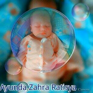 A wife Tenggo Novrian, Mother To The Precious Daughter Ayunda Zahra Ratisya