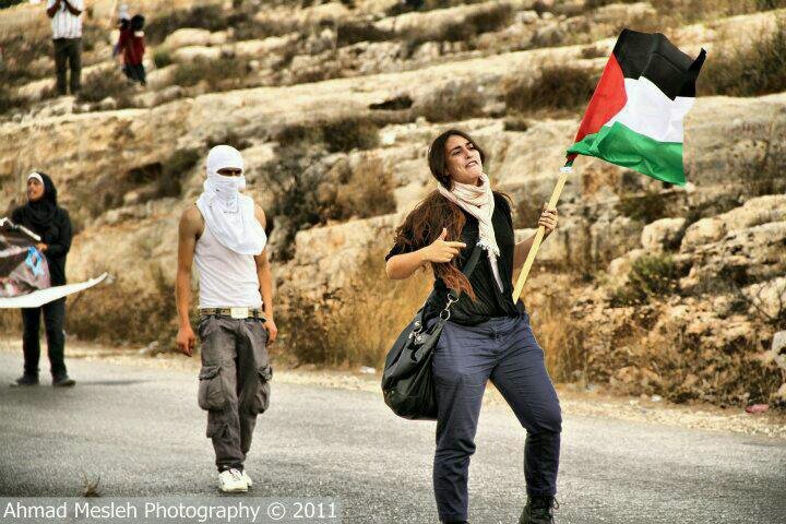 ‏‏عشقت فلسطين وتزوجت القضيه