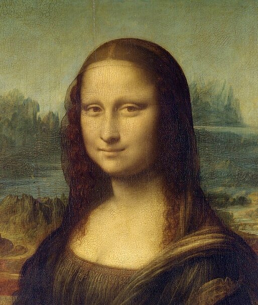Donna, uomo, che importa? L'importante è sorridere, sempre. (E si, io c'ho scritto Gioconda. Sul cartellino.)