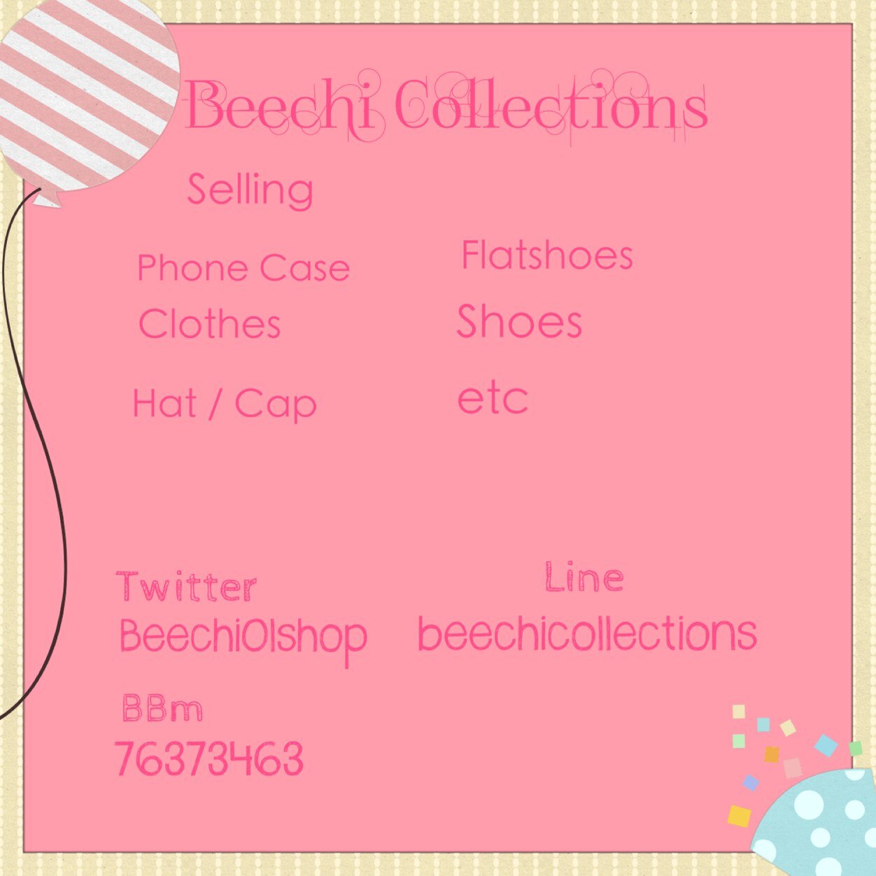 ORDER? [NAMA] [ALAMAT LENGKAP] [NO.TLP] [PESANAN DAN JUMLAH] CONTACT bbm 76373463. Happy shopping!