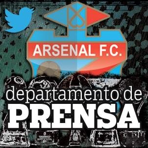 Twitter oficial del departamento de prensa del Arsenal F.C.