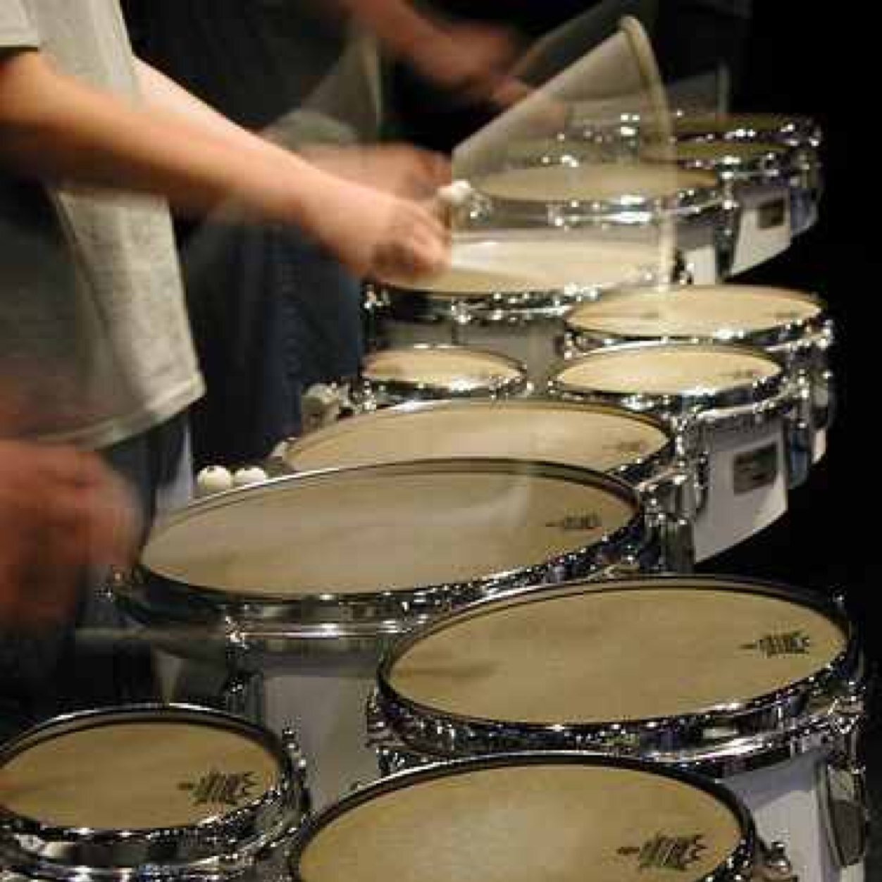 Just your typical badass girl percussionist