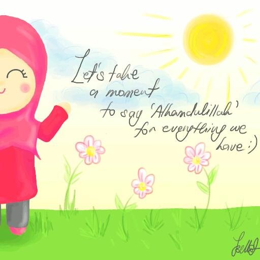 SubhanAllah. Alhamdoelillah. La illaha illa Allah. Allahoe Akbar! ♥