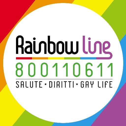 Rainbow Line è la nuova linea amica del Circolo di Cultura Omosessuale Mario Mieli per informarti, ascoltarti ed aiutarti. Chiama 800110611