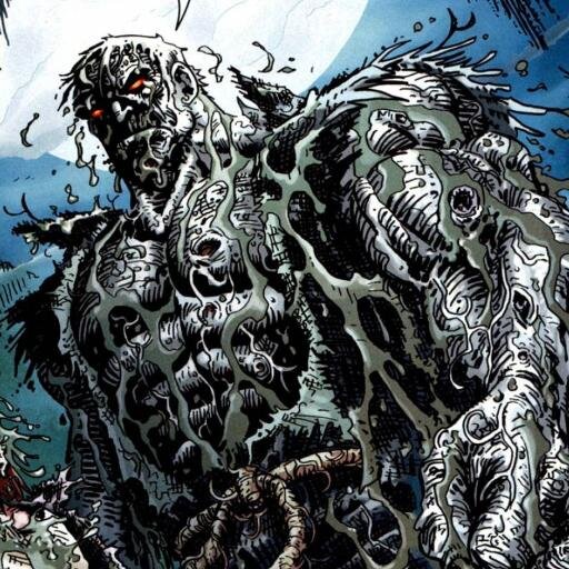 Solomon Grundy is a reanimated corpse stemming from a cursed place near Gotham City called Slaughter Swamp.  DC Owns 18+