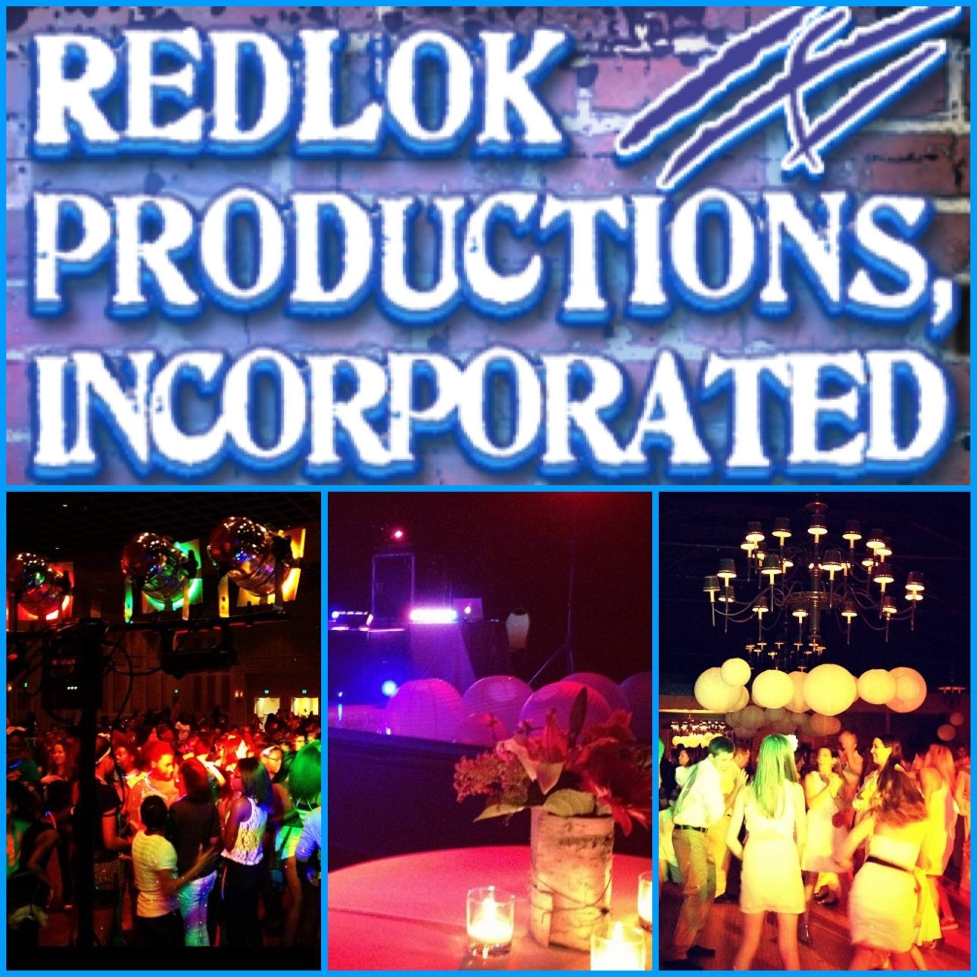 Chicago-based. DJs, Lighting, Full-Service Production and Event Planning Company. 

At Redlok Productions, Inc., IT'S THE EXPERIENCE THAT MAKES IT AN EVENT!