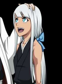 Sachiko Mobeno, a loyal student to Toshiro and a member of Squad 10 with my drunken lieutenant Matsumoto! -Banaki-