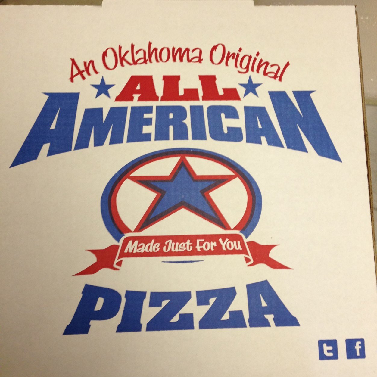 Official pizza account for All American Pizza (El Reno) 405-262-6000