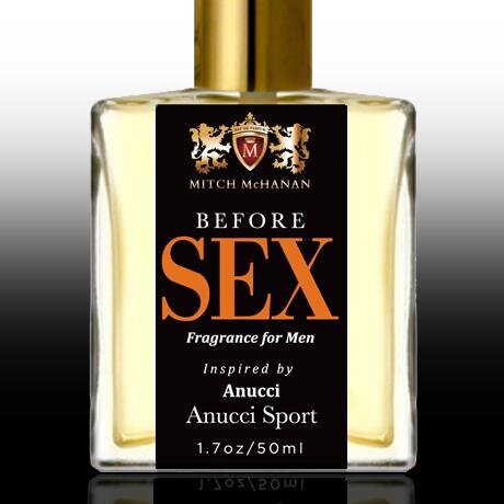 Before Sex is Mitch McHanan’s fragrance line.