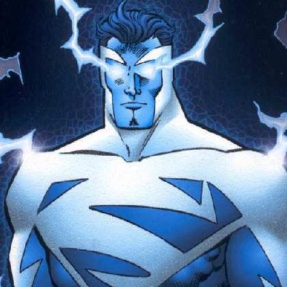 I am the blue energy form of Superman, still just as powerful as before but better. I dont know how I got this way