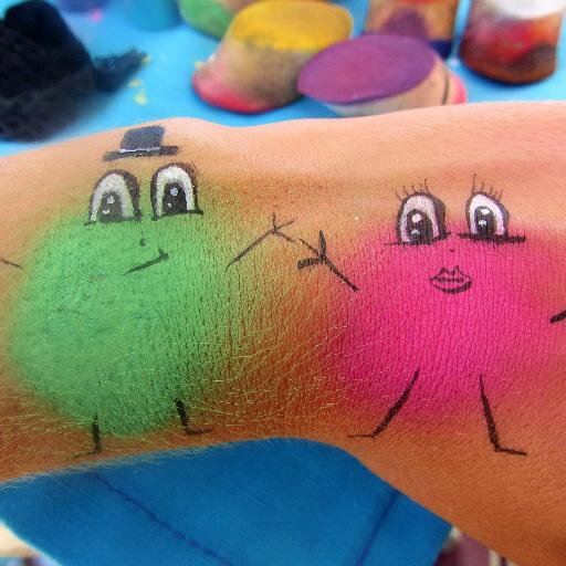 Crafty Colours Face and Body Painting, for all your artistic needs!  Email: craftycoloursfacepainting@live.com