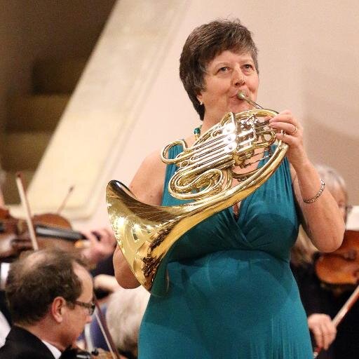 Musician specialising in French Horn, fortunate in having understanding family and friends