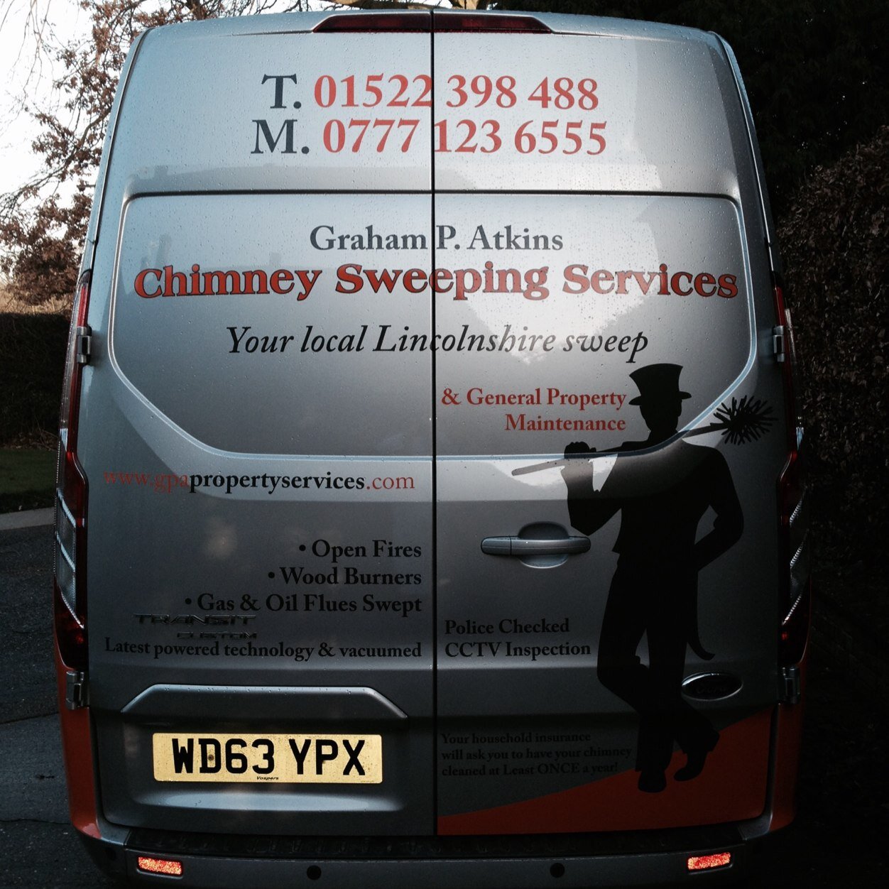 Graham P Atkins chimney sweeping service. I run https://t.co/87qu7X9f4E and I'm from Nettleham Lincoln Lincolnshire. 07771236555 01522 398488