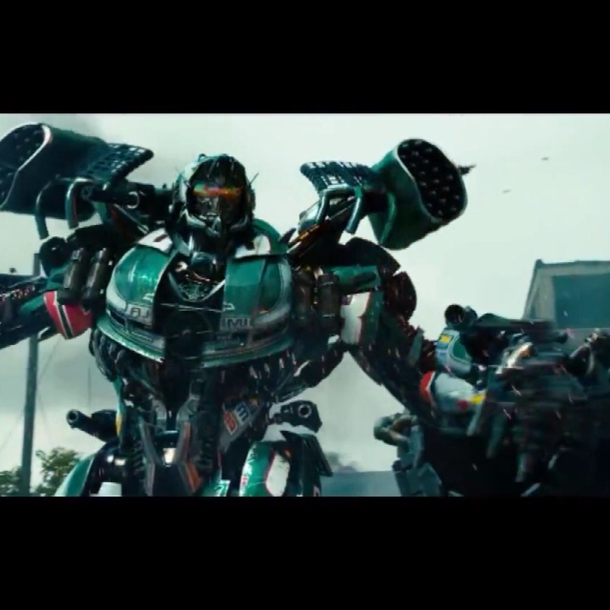 Autobot wrecker alongside landfoot and topspin.