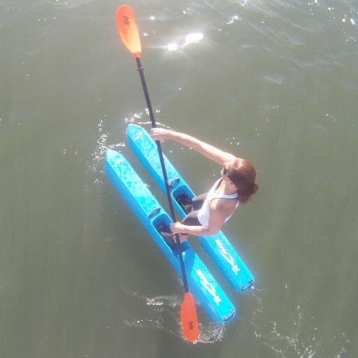 riverskis's profile picture. Stand-up Paddling Redefined. Ski on rivers as you would down a snow covered mountain, choosing your line as you go.