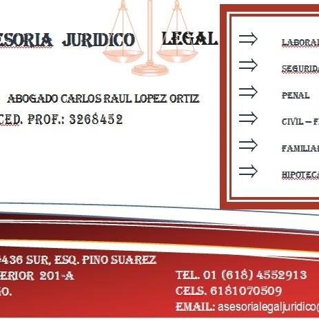 Derecho Laboral, Civil, Familiar, Penal, Amparo y Seguridad Social.