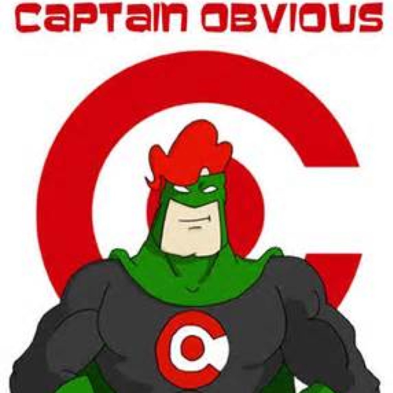 My name is Captian Obvious. This is my twitter account... Note, this is not facebook.