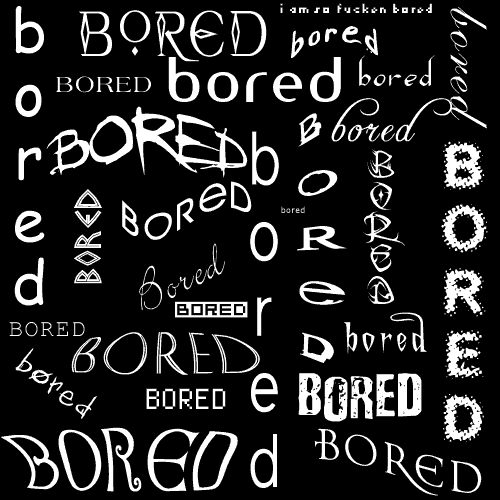 Defending the interwebs from boredom.