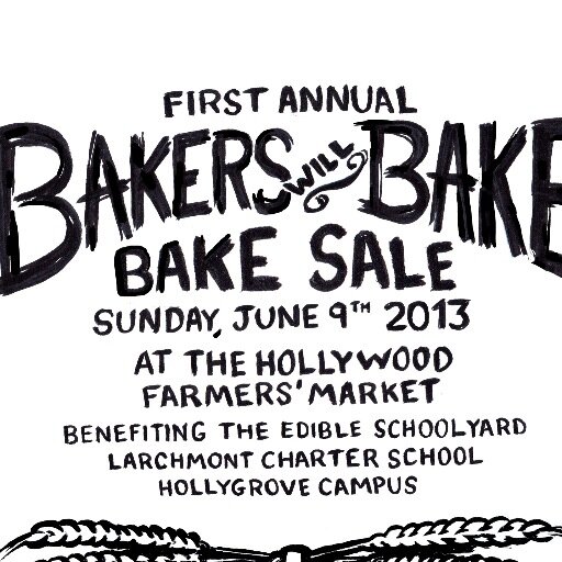 bakerswillbake's profile picture. Bringing together the bakers community of LA in a magnificent annual bake sale to raise funds for garden-based education programs in local schools
