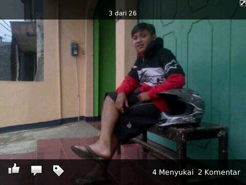 obatnya galau cuman nyeting motor !!
