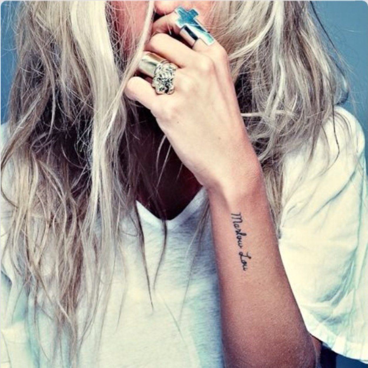 At the end of the day, all we have is who we are. xoxo.