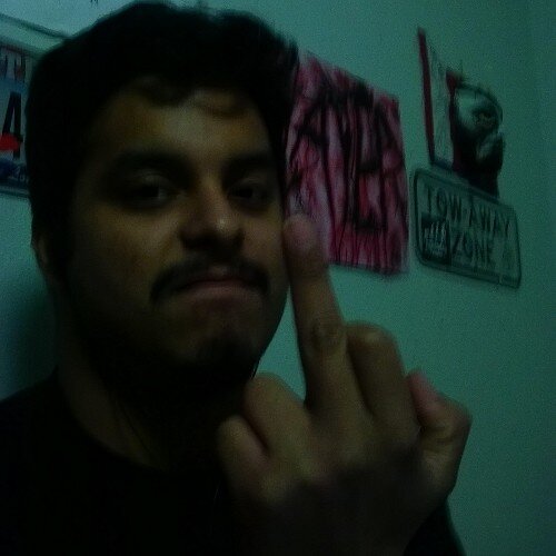 I'm real fuckin' weird, my favorite band is Slayer, I stand by the fact that aliens are among us. Let's be friends, shall we?