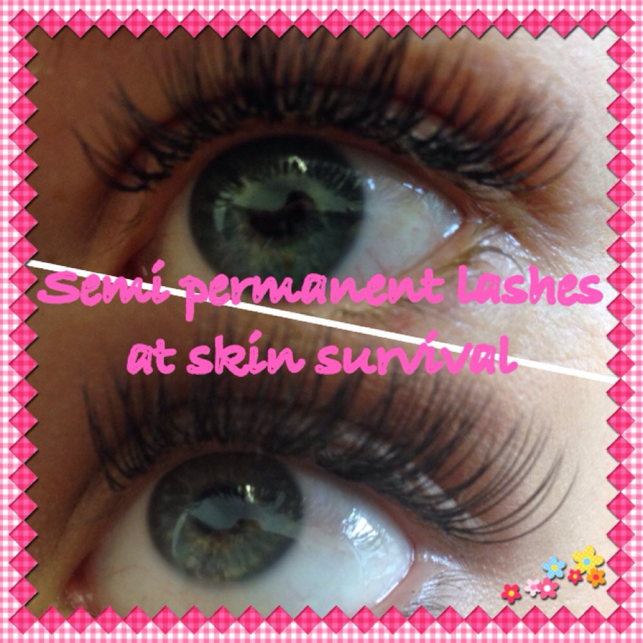 Specialise in making all you beautiful ladies even more fabulous with semi permanent lashes at Skin Survival, msg for more info or call me on 07716681702 x