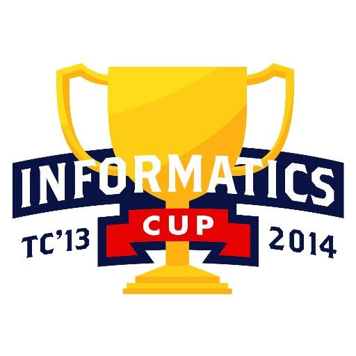 Official twitter's account of Informatics ITS Cup 2014. Klasemen : http://t.co/6vQ8lLyXCe #TCCUP14