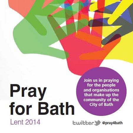 Daily prayer updates for the city of Bath during lent