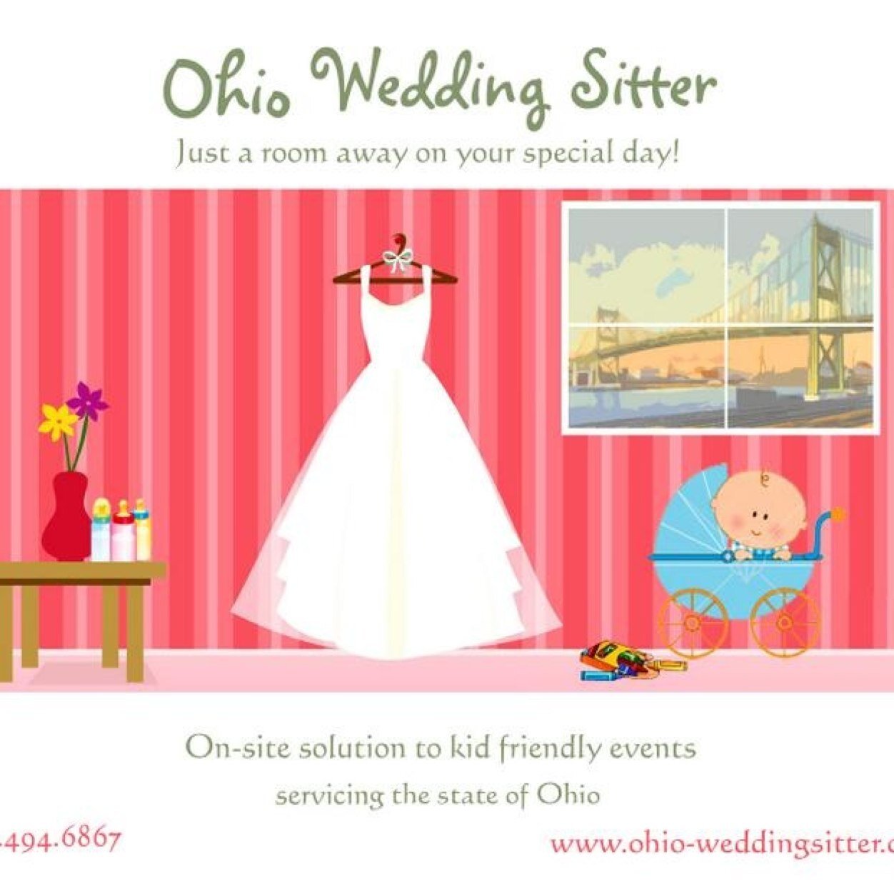ohiowedsitter's profile picture. Ohio Wedding Sitter is the best choice for Brides that want it all when it comes to who to put on the guest list!  We specialize in entertaining little guests!
