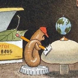 It's not easy being a worm...