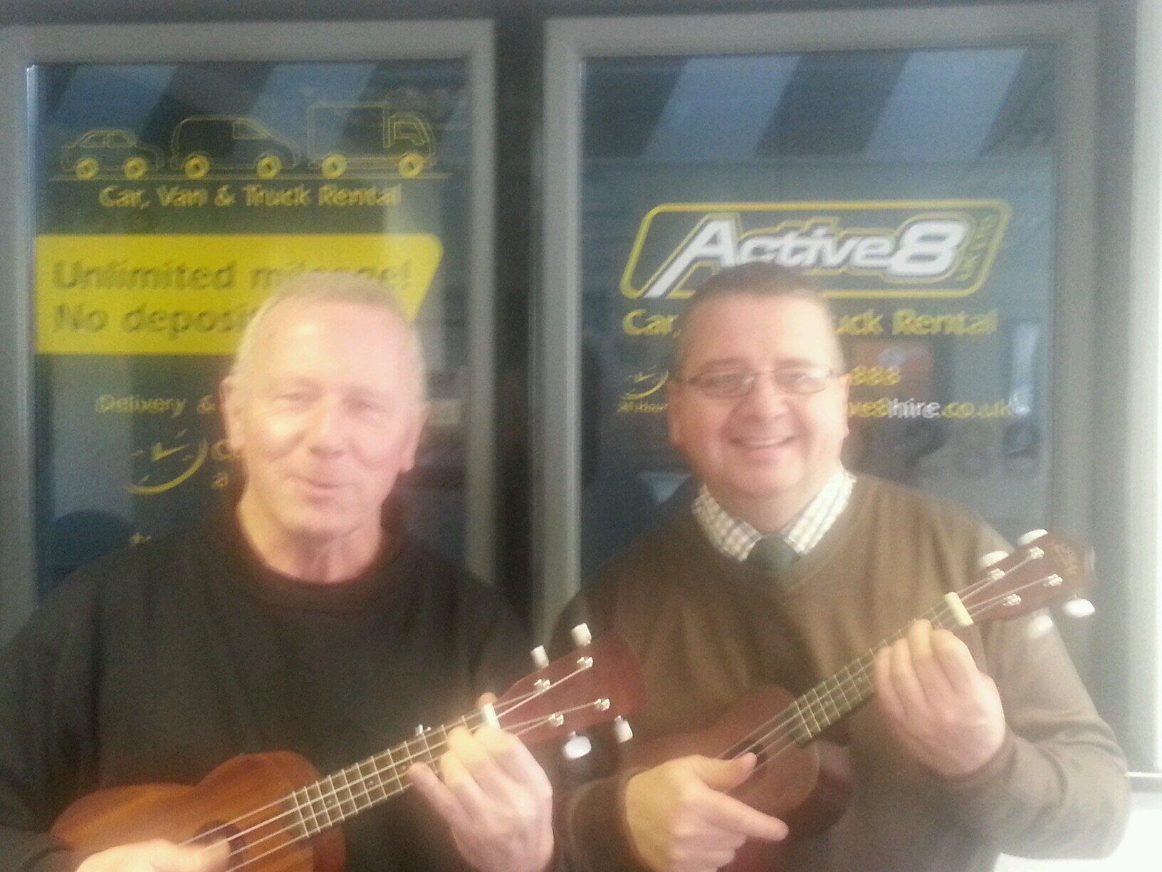 RallyUkes's profile picture. Once more the two idiots are going abroad in the Monte Carlo or bust Rally this time with their Ukes