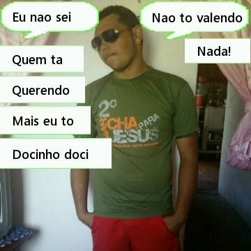 tenho 19 anos e sou responssavel pelo que digo e não pelo q vc pença
