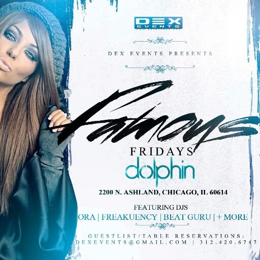 DolphinFridays's profile picture. Welcome to The Playpen - inside #FamousFridays @DolphinChicago!