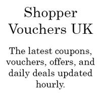 Shopper Vouchers(@shopvouchersuk) 's Twitter Profile Photo
