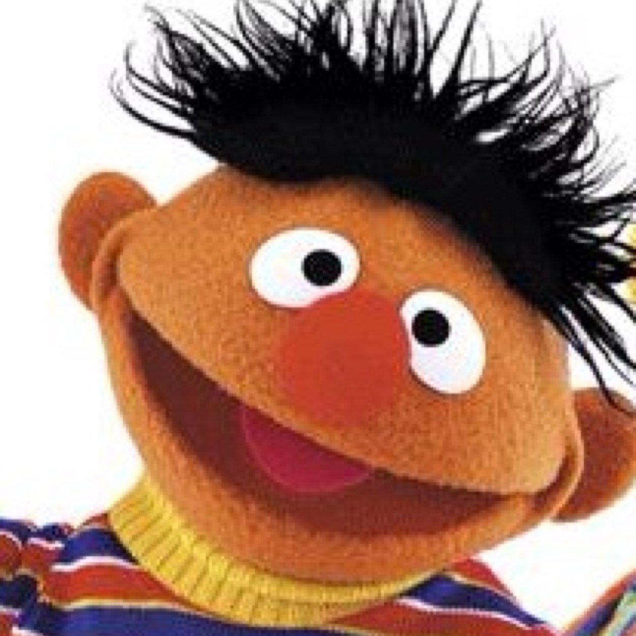 One muppet looking for another! Anyone seen Bert?